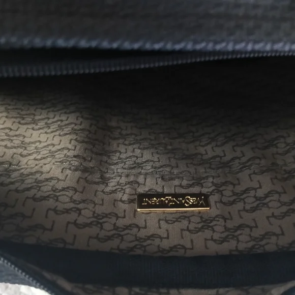 Yves Saint Laurent Black and Brown Briefcase - Picture 4 of 6